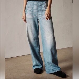 James Perse Pacifica Blue Wide Leg Jeans
L
